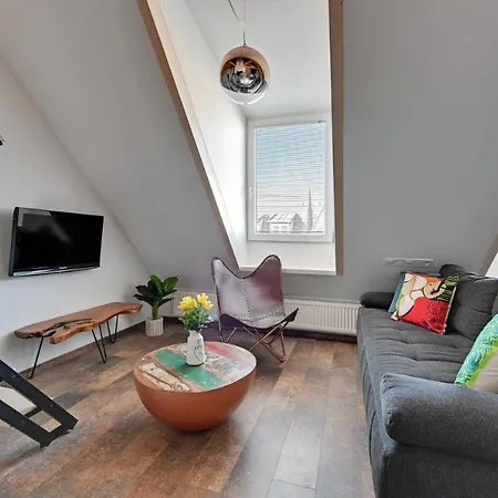 Cozy Loft With Old Town View - Free Parking Apartment Gdansk