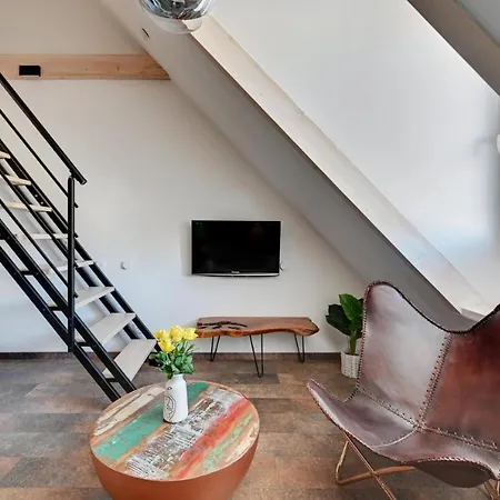 Apartment Cozy Loft With Old Town View - Free Parking Gdansk