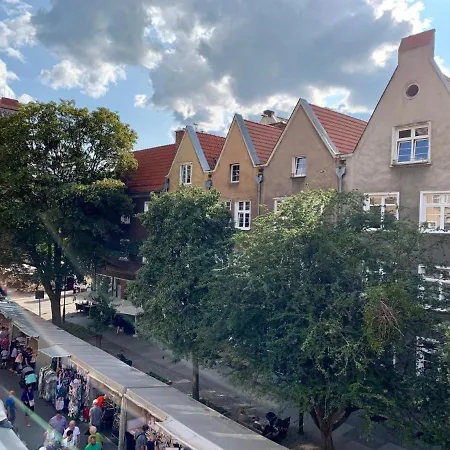 Apartment Cozy Loft With Old Town View - Free Parking Gdansk